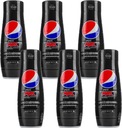 6X SODOVÝ SIRUP STREAM PEPSI MAX BEZ CUKRU 440 ML KONCENTRÁTY NA NASÝTENIE