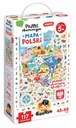 ČESKÉ POZOROVACIE PUZZLE 117 EL MAPA POĽSKA +5L