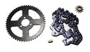 KIT DRIVE SPROCKET reťaz MINI POCKET BIKE štvorkolka