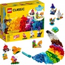 LEGO CLASSIC CREATIVE SADA TRANSPARENTNÝCH BLOKOV 11013 AŽ 500 PRVKOV