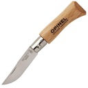 Zatvárací nôž Opinel NO.2 Inox Natural