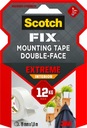 Super pevná obojstranná vnútorná montážna páska Scotch-Fix 19 mm x 1,8 m