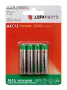 AgfaPhoto Akku -AAA HR03 Micro 900mAh