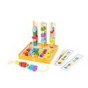 TOOKY TOY Puzzle tvary a farby 2v1 bloky