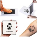 PAW PRINT PSA MAČKA PET Atrament na tlapku Black Paint L Set