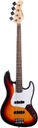 Arrow Louisiana 4 Bass Sunburst Rosewood/White