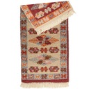 Koberec Kilim Obojstranný koberec Boho 60x120 cm bordový