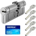 GERDA PRO SYSTEM X 35/45 80 mm 8 cm vložka hrebeňa a pastorka, certifikovaná C