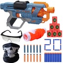 NERF COMMANDER + OKULIARE ŠÍPKY HLADKOVÝ ZHĽAD