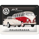 Plagát 15x20cm VW-Zoznámte sa s klasickým nápisom Dekorácia Dekorácia reliéfna 3D