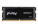 KINGSTON 16GB 4800MTs DDR5 CL38 SODIMM FURY Impact