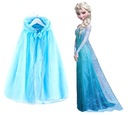 Elsa Cape Outfit Coat Univerzálna kapucňa