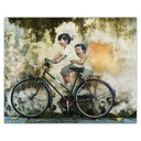 Plagáty 50x40 Banksy detský bicykel