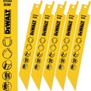 Dewalt Pílové listy priamočiare 18tpi 152mm 5x