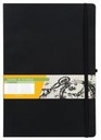 Notebook B5 Kockovaný Impresja Black ANTRA