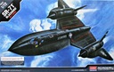 LOCKHEED SR-71 BLACKBIRD 1:72 ACADEMY 12448