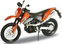 KTM 690 Enduro model motocykla 1:18 Welly metal