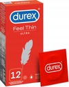 DUREX Feel Thin Ultra tenké kondómy 12 ks.