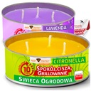 ZÁHRADNÁ SVIEČKA LEVANDUĽOVÁ CITRONELLA