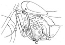 Nárazové tyče motora Kawasaki EL 250 94/EL 252 96-03