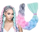 Vrkoče zo syntetických vlasov 4 farby OMBRE EXTENSION BRAIDS AS4-4