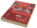 Hrubý papier do kopírky A4 100k mix 5 farieb 160g