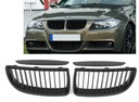 Figurína grilu na obličky BMW E90 E91 04-08 Black Matt