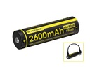 Nitecore 18650 2600mAh 3,6V – 3,7V NL1826R USB