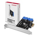 USB 3.2 ovládač AXAGON PCEU-034VL 4 x USB 3.2 LP