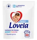 Lovela pre deti, hypoalergénne kapsule na pranie bieleho a farebného prádla, 60 ks