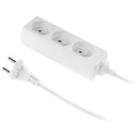 ELEKTRICKÝ PREDLŽOVACÍ KÁBEL 3 ZÁSUVKY 5M B/O Power Strip 10A PLASTROL