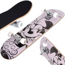 SKATEBOARDOVÁ DREVENÁ DOSKA VEĽKÁ MINNIE GREY STRONG