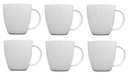 AKO VICTORIA 6 x HRNEK BIELY 300 ML PORCELÁN