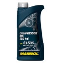 MANNOL KOMPRESOROVÝ OLEJ ISO 46 1L.