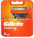 GILLETTE FUSION5 NÁHRADNÉ NOŽE PRE STROJ 4 KS