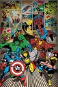 Plagát Marvel Here Come The Heroes 61x91,5 cm