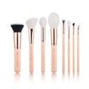 Jessup sada 8 štetcov na make-up Peach T455