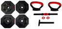 DUMBELL Nastaviteľný 10kg SOLID EbFit Training