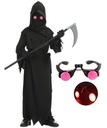 OUTFIT KOSTÝM HALLOWEENSKÉ ŠATY DEATH SO SKRIPTOEM DUCHA 134 / 140 CM