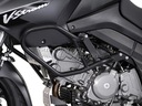 Čierne ochranné lišty Suzuki DL650 V-Strom 04-10 SW-Motech