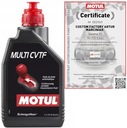 MOTUL MULTI CVTF CVT PRE PLYNULE VARIABILNÉ PREVODOVKY 1L