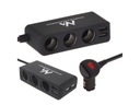 TEE ZAPAĽOVAČ DISTRIBÚTOR 12-24V 4xUSB 120W