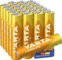 24x VARTA AAA R3 LR03 ALKALICKÁ BATÉRIA LONGLIFE