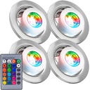 4x RGB LED OSVETLENIE DO IZBY PRE tínedžerov