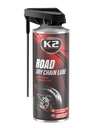 K2 ROAD 400ml SUCHÉ REŤAZOVÉ TUKY