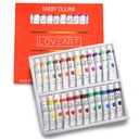 Olejové farby pre deti 24x12ml Loveart Set