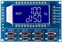 DIGITÁLNY GENERÁTOR PWM 1Hz-150kHz 3 KANÁLY XY-LPWM3