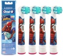 4 x BRAUN ORAL-B STAGES SPIDERMAN KIDS TIPY