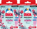 Duck First Kiss Flowers gélové disky 2 x 36 ml kvetinová zásoba x2