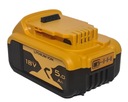 AKUMULÁTOR PRE DEWALT 18V 5Ah DCB 182 DCB184 XR XJ